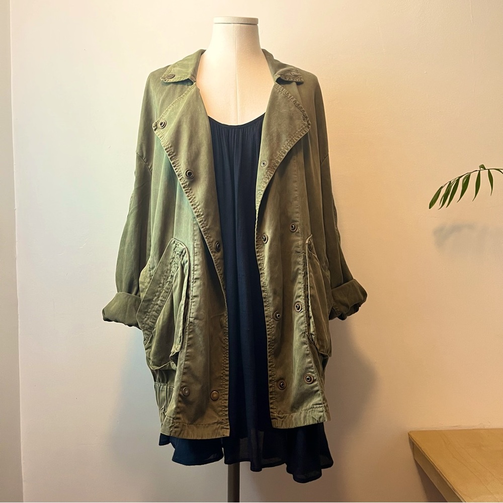 Zara Trafaluc - French Military Style Jacket - M